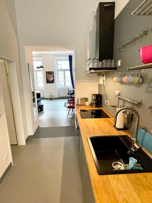 Klimatisierte Sehr Zentrale Wohnung-Loftstyle- Wien Exterior foto
